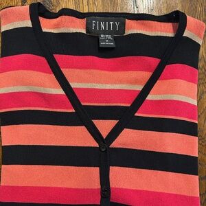 Beautiful Finity women’s medium cardigan sweater